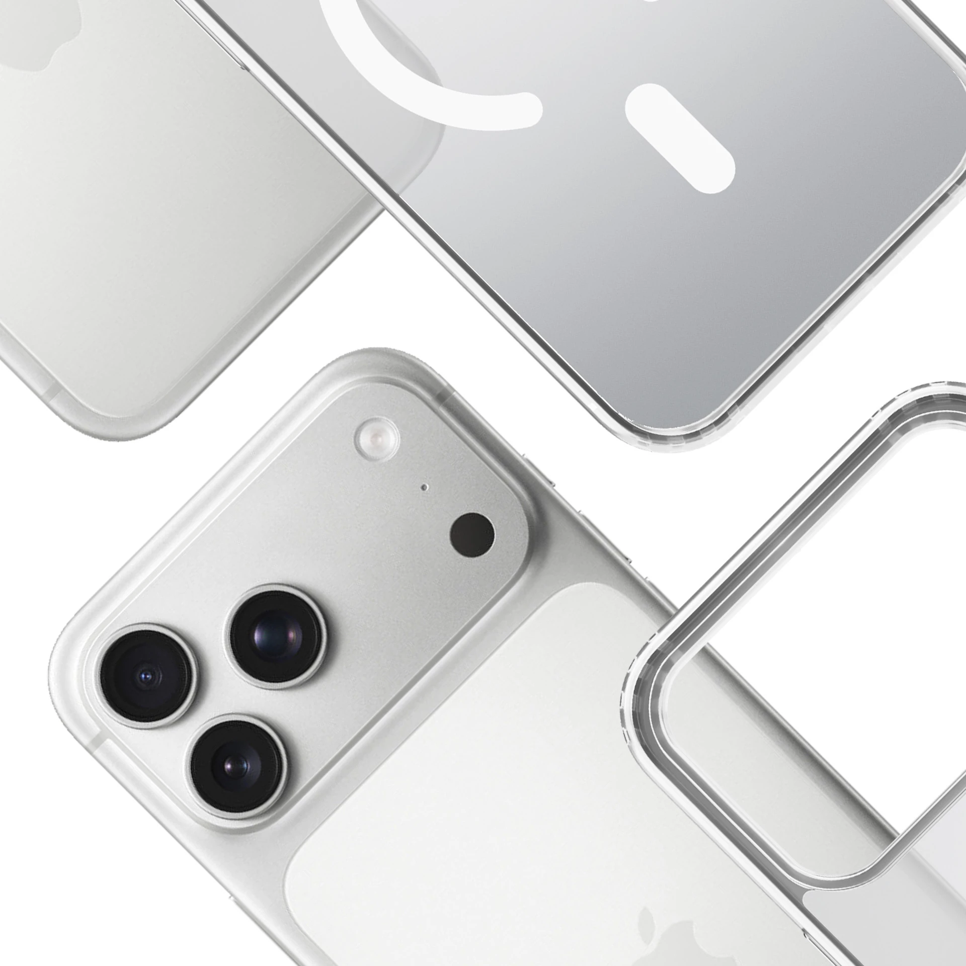 Mbështjellës 3mk Frosty MagCase për iPhone 17 Pro, i bardhë