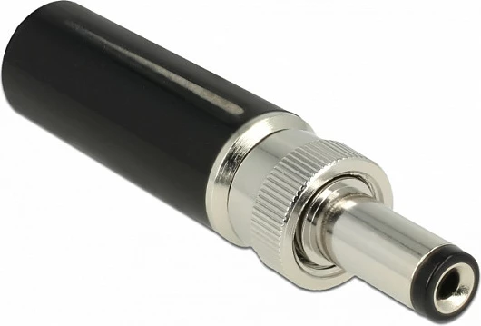 Konektor DC DeLOCK 89916, 5.5 x 2.5 mm, 18 V 2 A, i zi/inoks