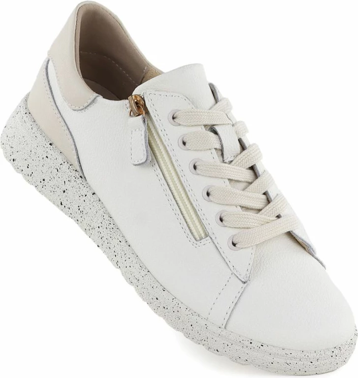 Këpucë me taka për femra Jezzi 138, bezhë