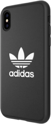 Mbështjellës Adidas OR Molded Case Basic për iPhone X/XS, zi dhe bardhë