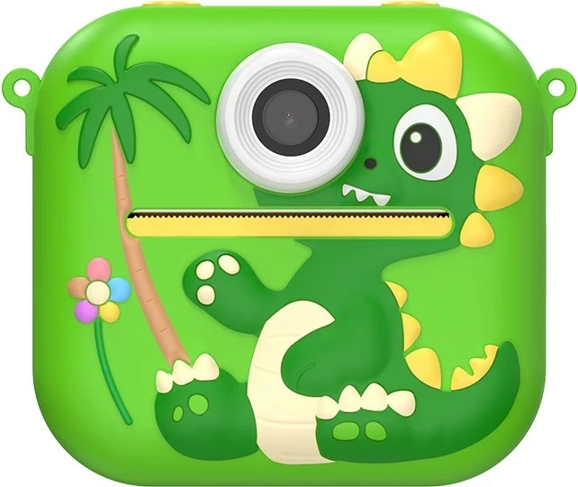 Aparat fotografik Tracer DinoCam, 48MP, printim i menjëhershëm, 13 aksesorë, bardhë