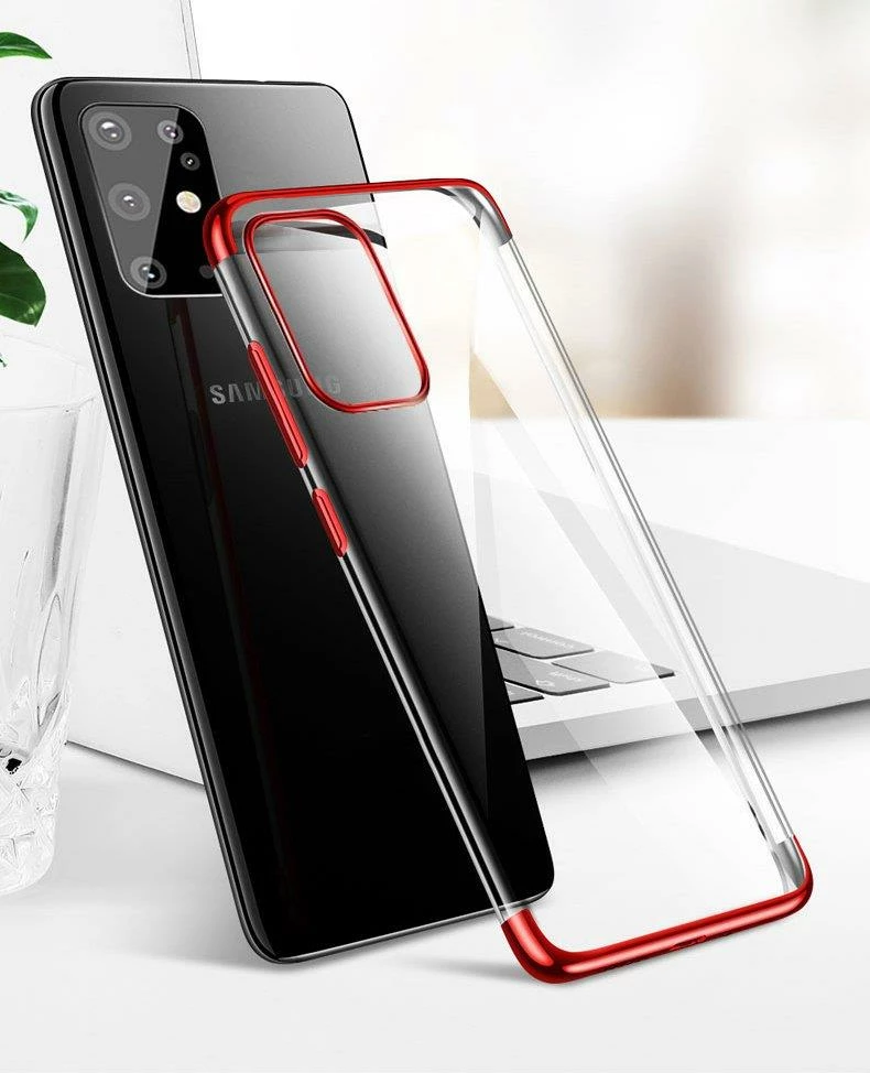 Mbështjellës Hurtel Clear Color 0.3mm për Samsung Galaxy A72, TPU, i tejdukshëm/zi