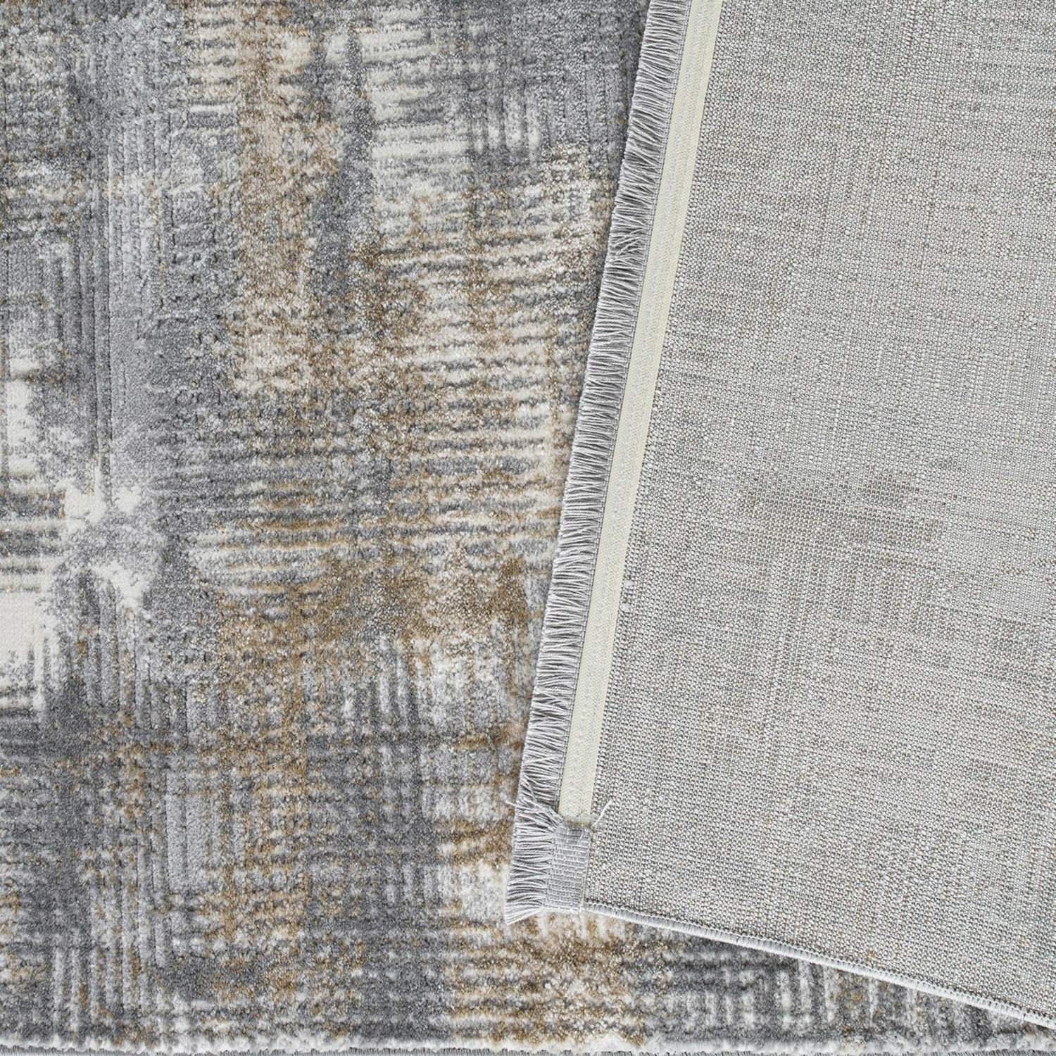 Qilim për korridor, 100x150cm, Conceptum Hypnose, Notta 1107, ngjyrë gri/bezh/krem