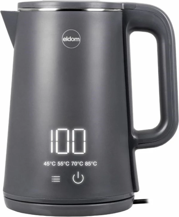 Çajnik pa kabllo ELDOM C515S ORRA, gri, 1.8L
