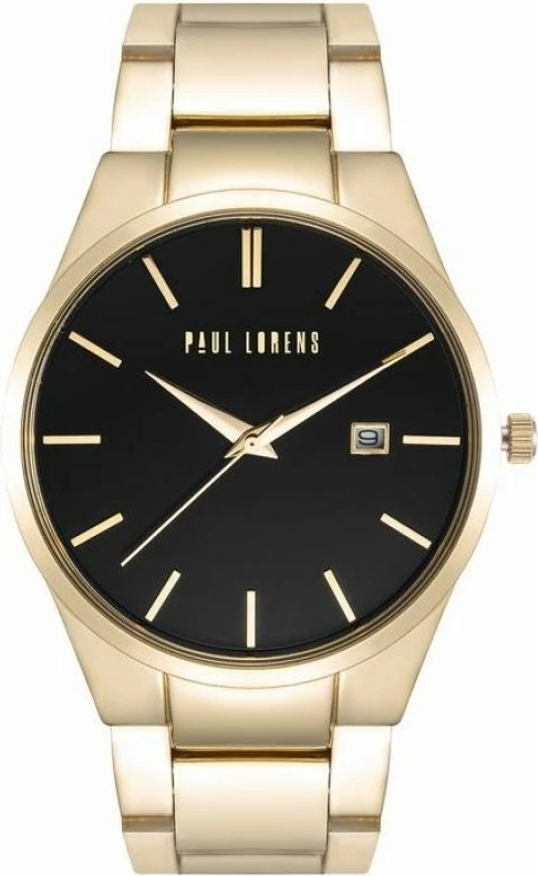 Orë dore për meshkuj Paul Lorens, e zezë dhe e artë