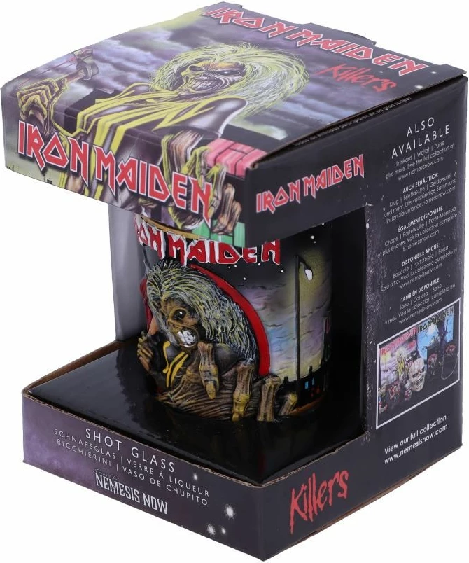 Kozarec shot NEMESIS NOW Iron Maiden Killers, me insert çeliku inox