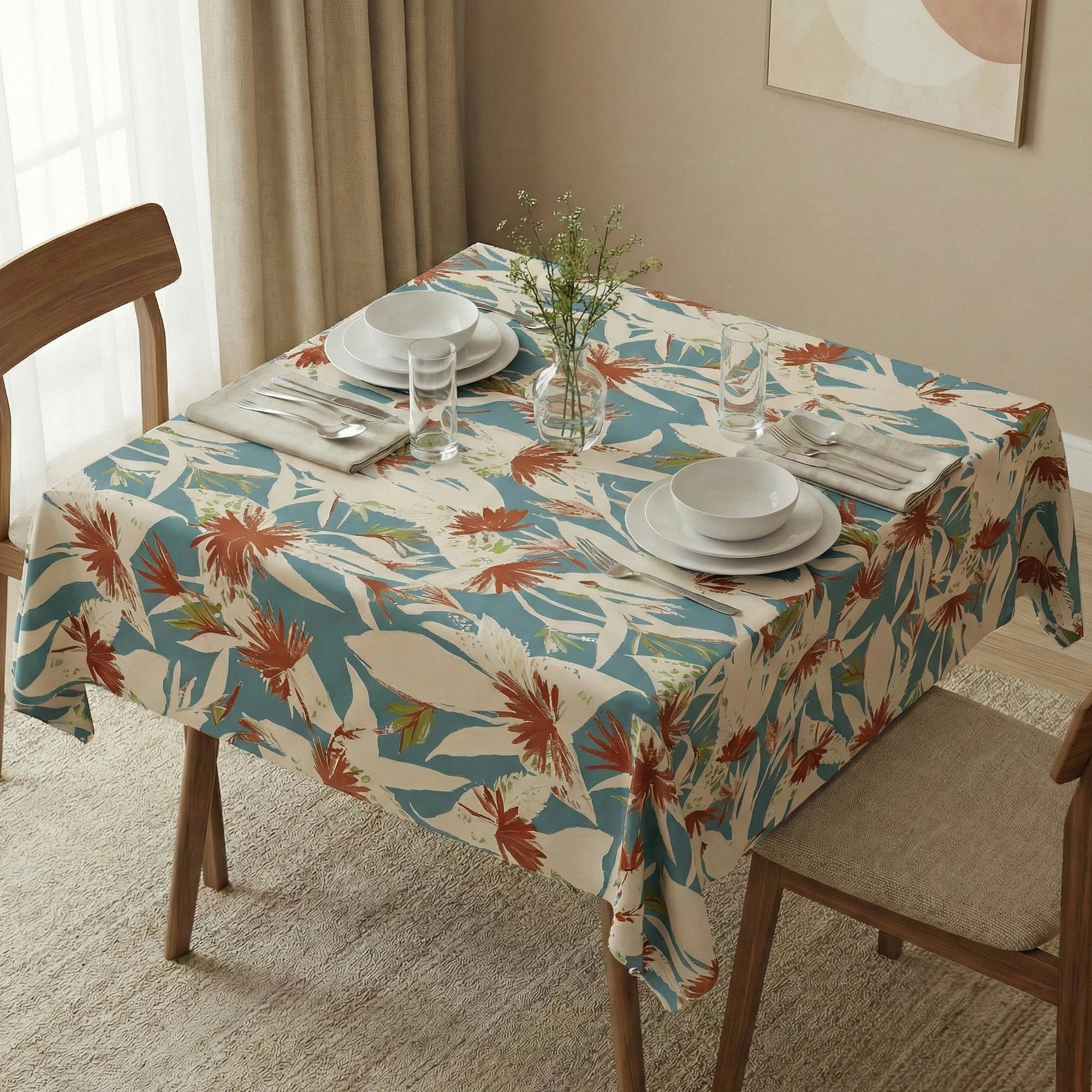 Mbulesë tavoline Hermia, Asr-tblclt25-36, 140x140cm