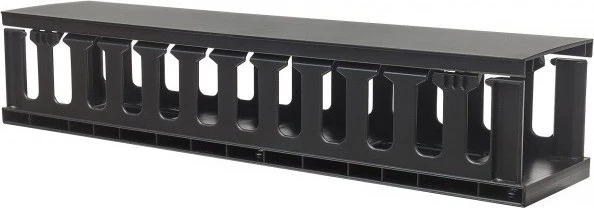 Organizues kabllosh Techly 108316, 2U,19", e zezë