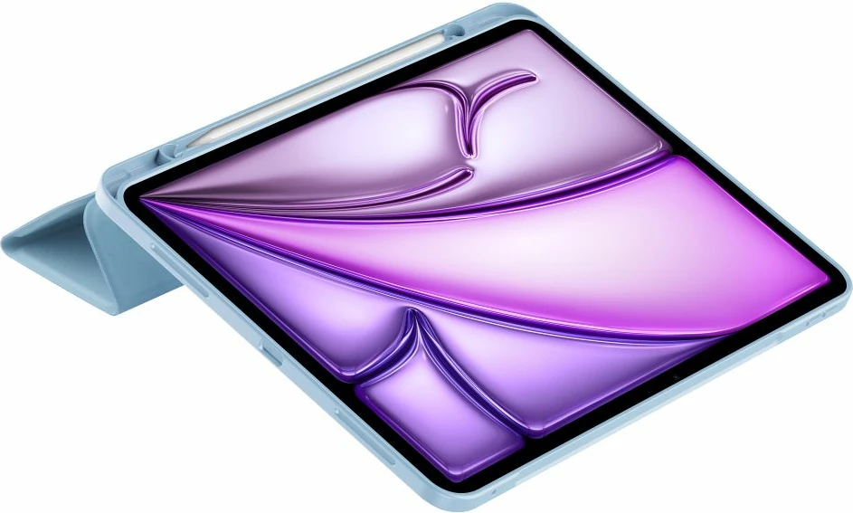 Mbështjellës Tech-Protect SC Pen për iPad Air 13" 2024, silikon, kaltër e çelët