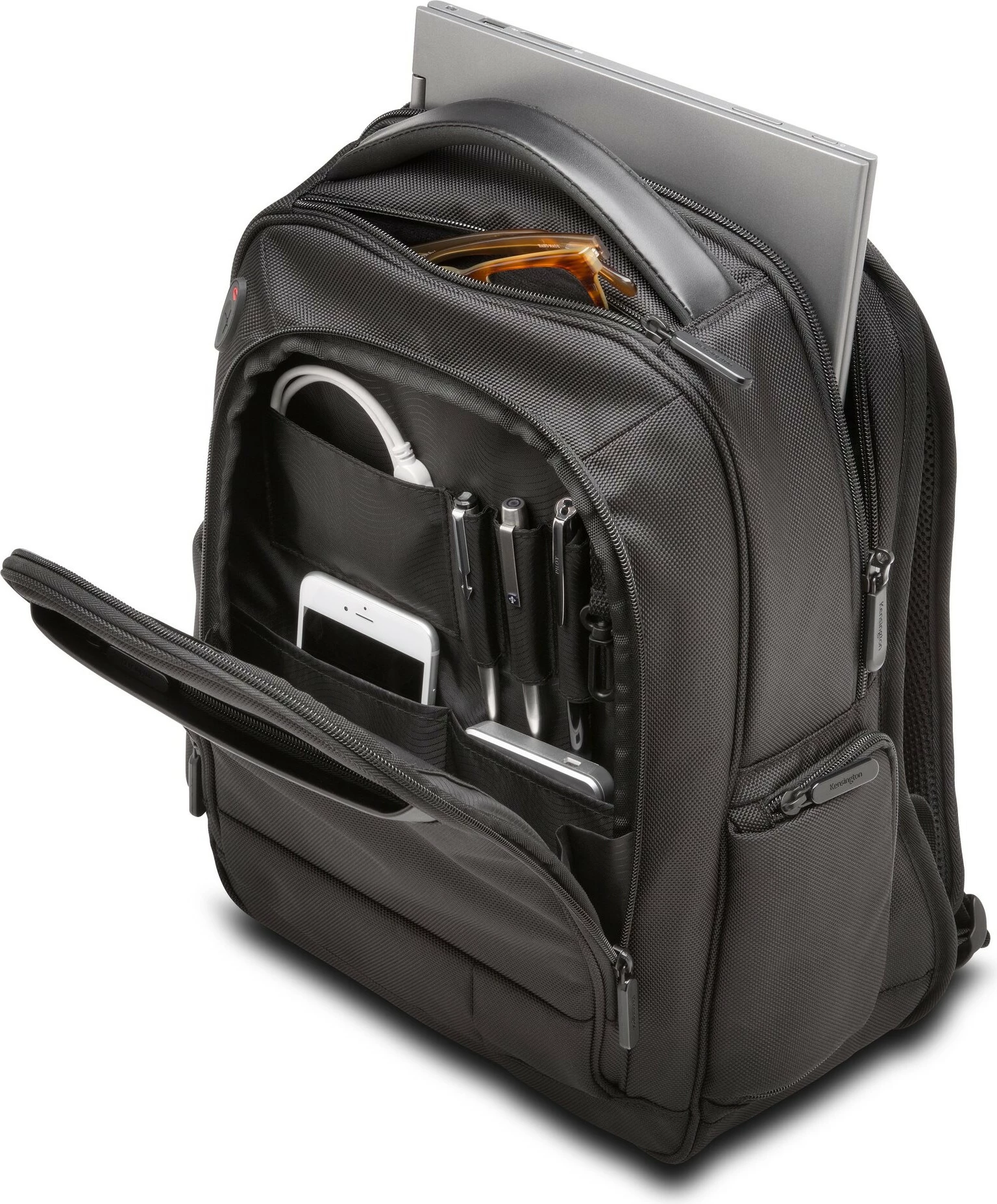 Shpinë Kensington Contour 2.0 Executive për laptop 14", e zezë