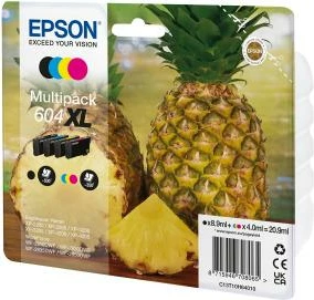 Fishek boje, Epson 604XL Multipack (C13T10H64010), XL kapacitet, CMYK, 4 copë set