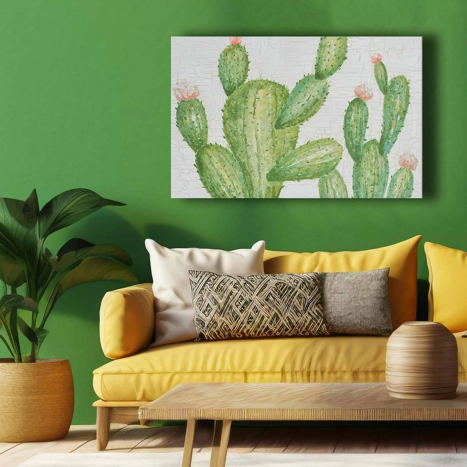 Pikturë dekorative në kanavacë, shumëngjyrëshe, 45x70cm, Wallity 4570softc-009