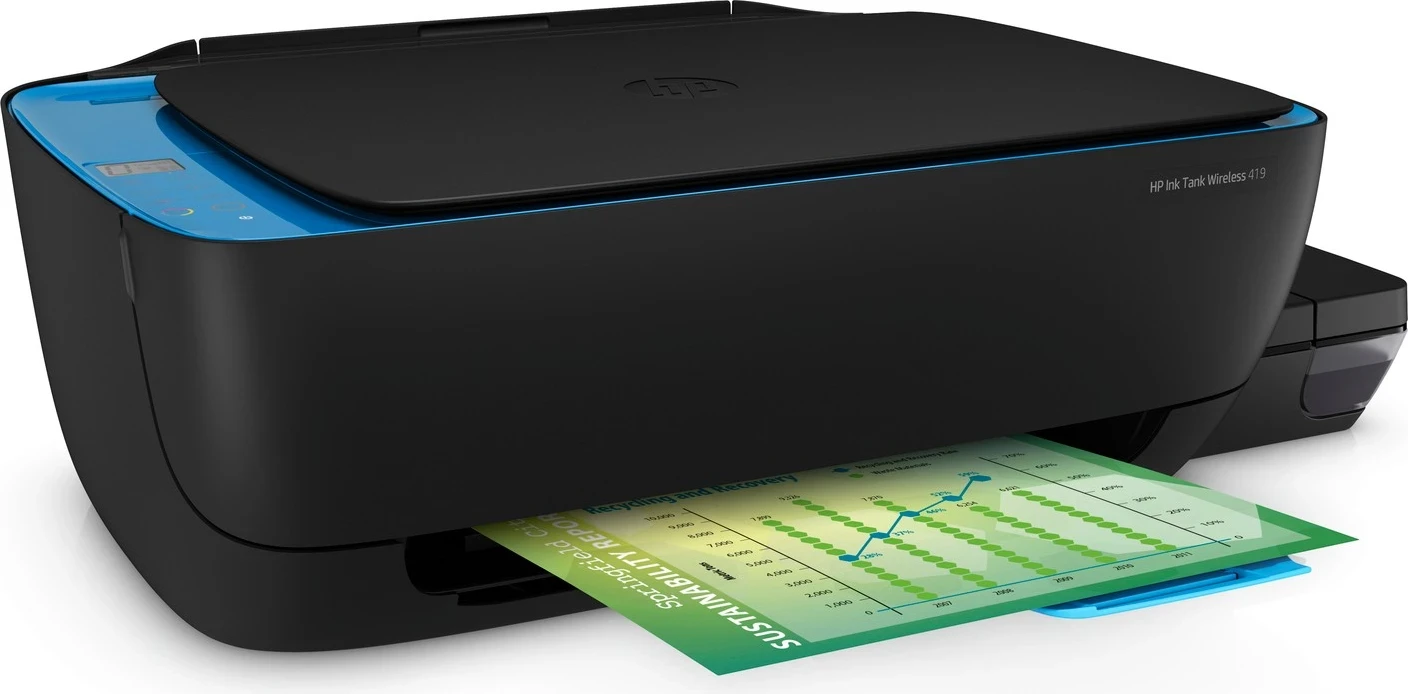 Printer HP Ink Tank 419, Wi-Fi, USB, i zi