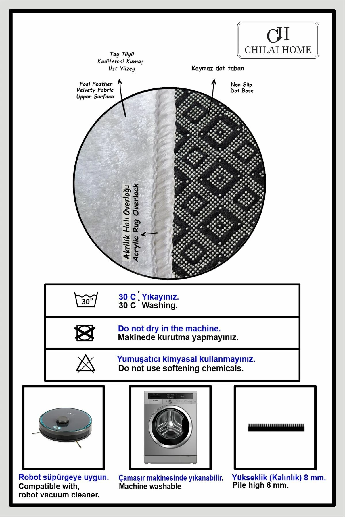 Set dyshekësh për banjo (2 copë), Mijölnir, Wale, ngjyrë e zezë