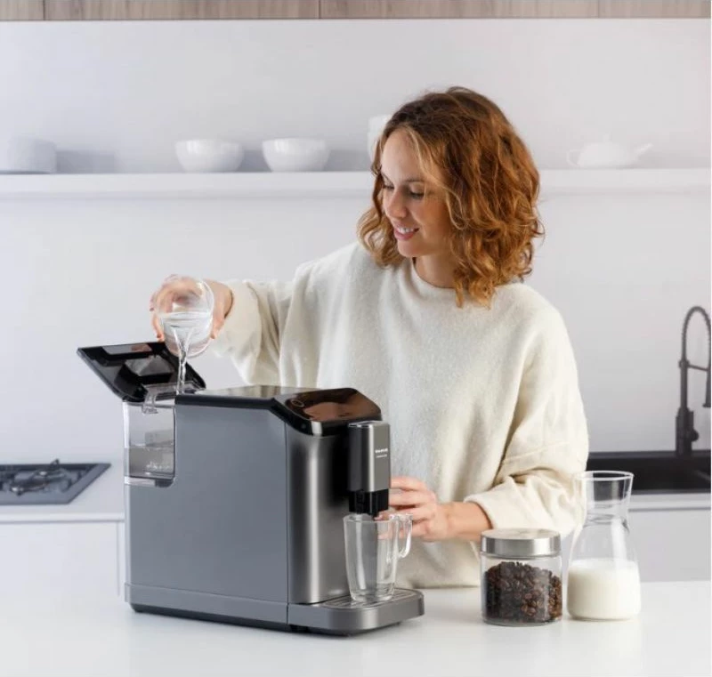 makinë espresso taurus Accento Latte, e bardhë
