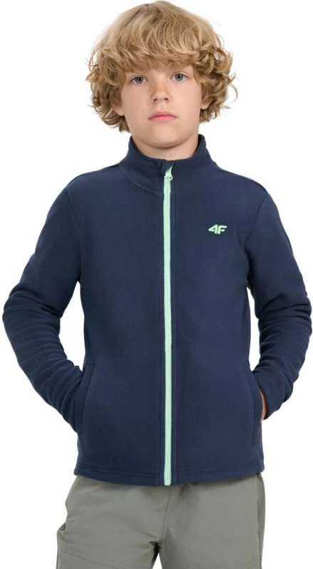Fleece për djem 4F, navy blue