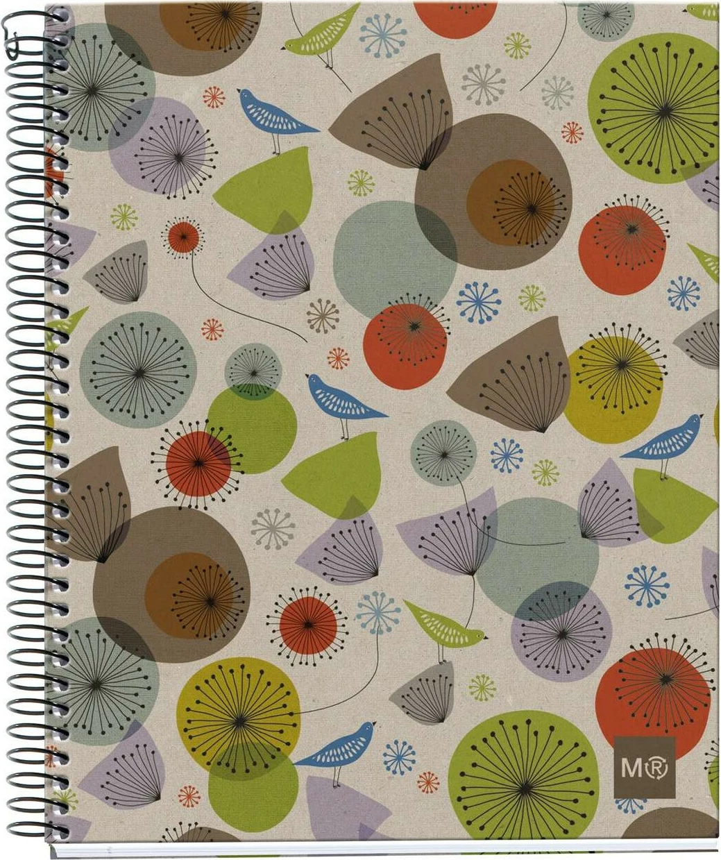 Fletore MAUL A296399, A5, 120 fletë, me vija, shumëngjyrëshe