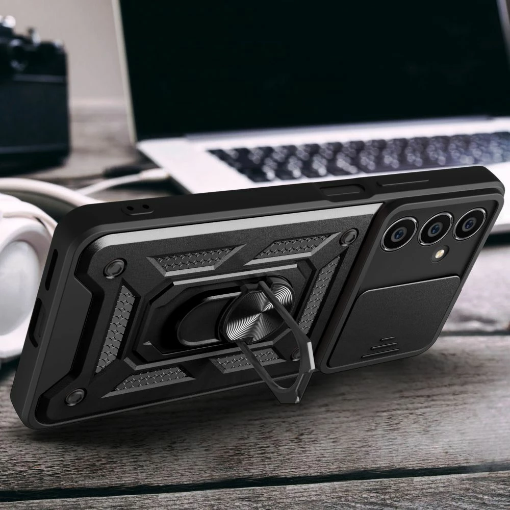 Mbështjellës Tech-Protect CamShield Pro për Samsung Galaxy A05s, i zi