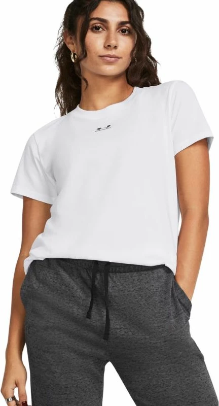 Maicë Under Armour për femra, të bardhë