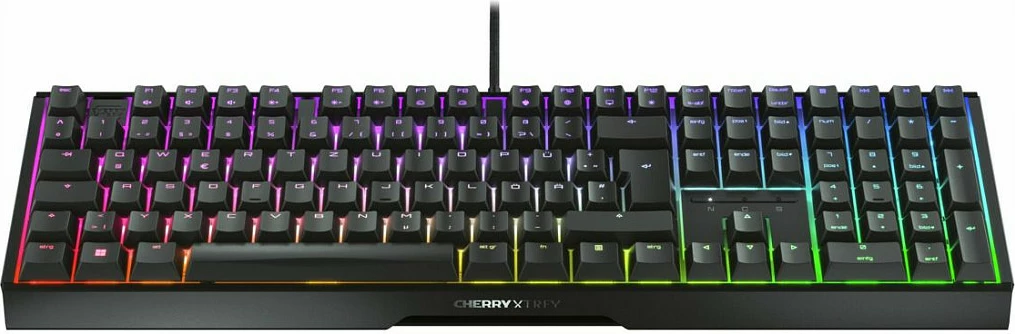 Tastierë mekanike Cherry XTRFY MX 3.1, Wired, USB, RGB LED, QWERTZ, e zezë