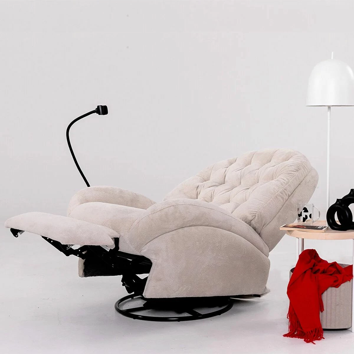 Recliner elektrik Dream, krem, Atelier del Sofa
