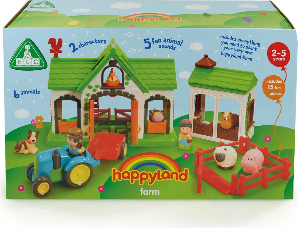 Happyland Farm Playset