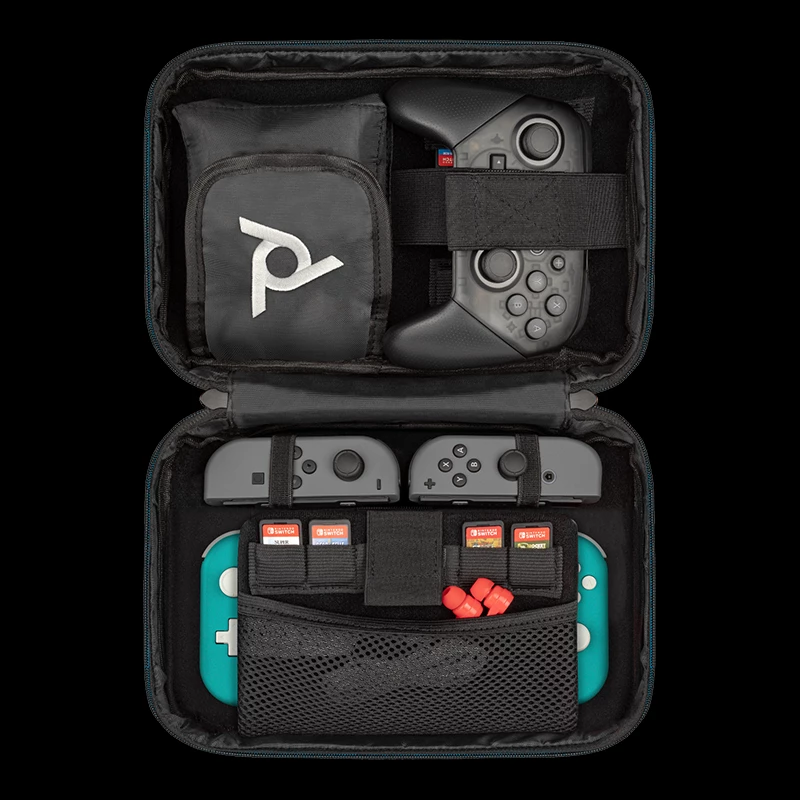 Kasë transportuese PDP Mario për Nintendo Switch/Switch Lite/Switch OLED, kuqe/blu