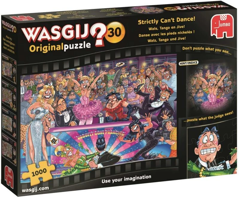 Puzzle Jumbo Wasgij Original 30, 1000 copa, temë Waltz, Tango and Jive, 12+ vjeç, 19160