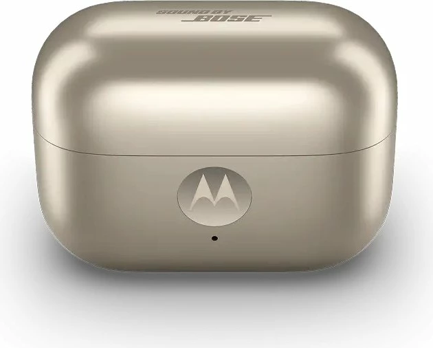 Kufje Bluetooth Motorola Moto Buds Loop by Swarovski PG38C07172, 37h bateri, mikrofon, French Oak/bezhë