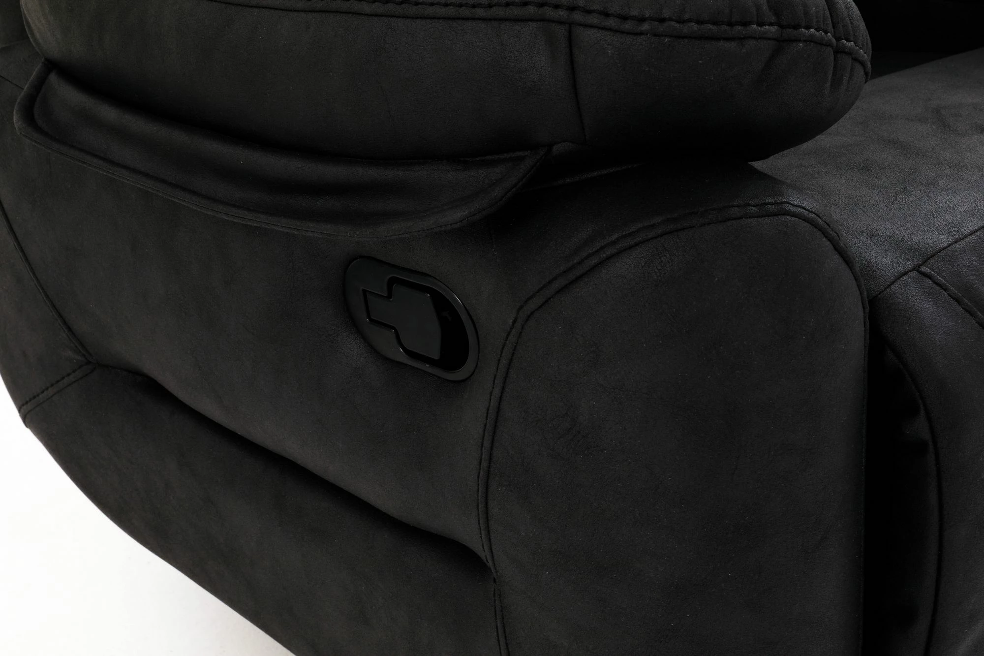 Karrige relaksuese Comfort, ngjyrë e zezë, Atelier del Sofa, manuale