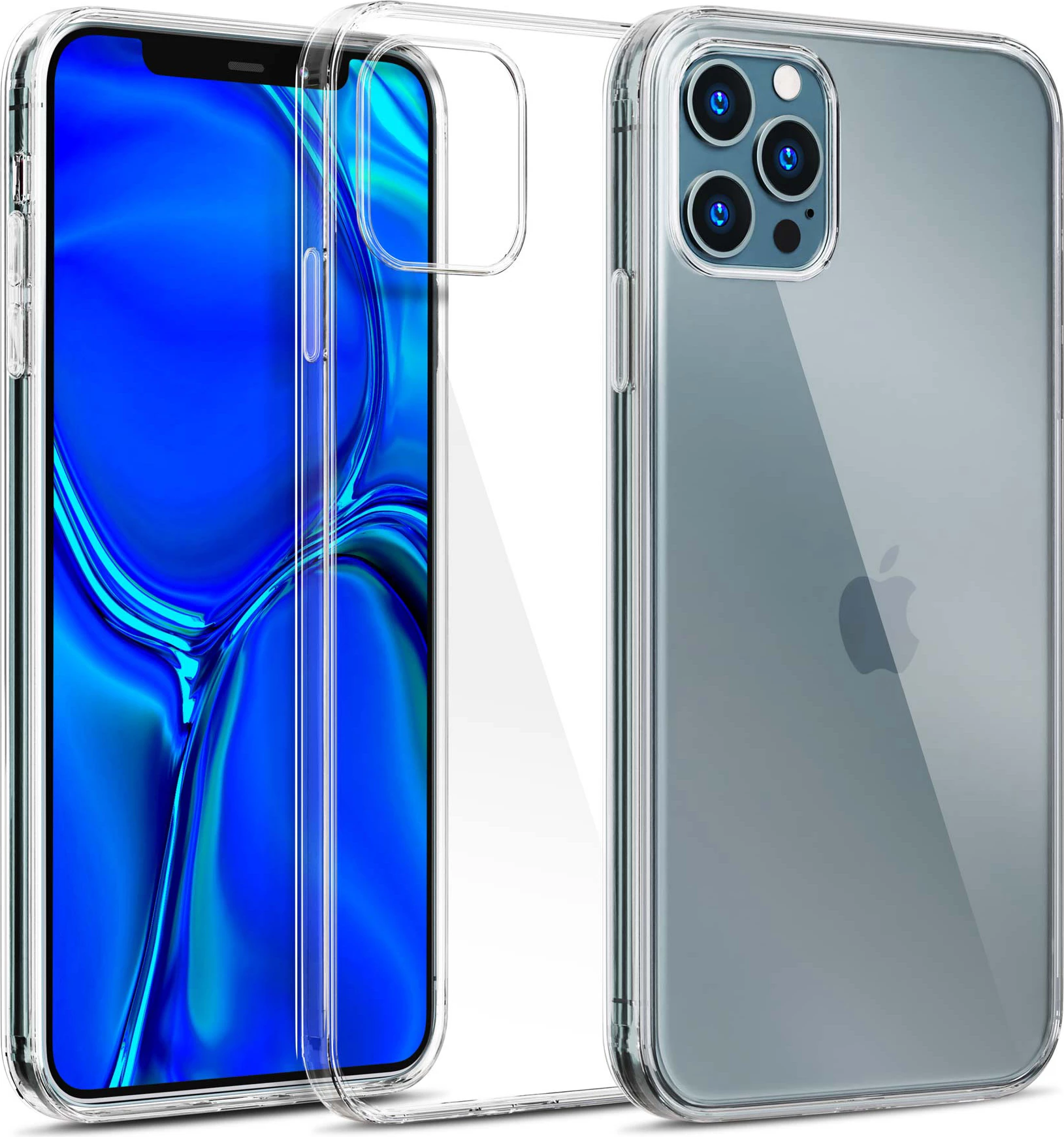 Mbështjellës 3mk Protection Clear Case për iPhone 12/12 Pro, Transparent