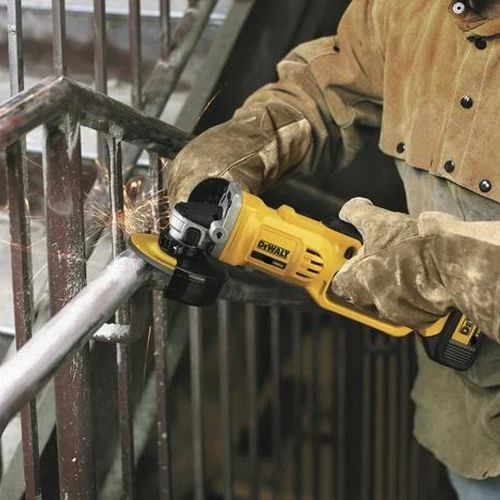 Fleks me bateri Dewalt DCG412M2 18V 2x4.0Ah XR Li-Ion 125mm, verdhë/zezë, set