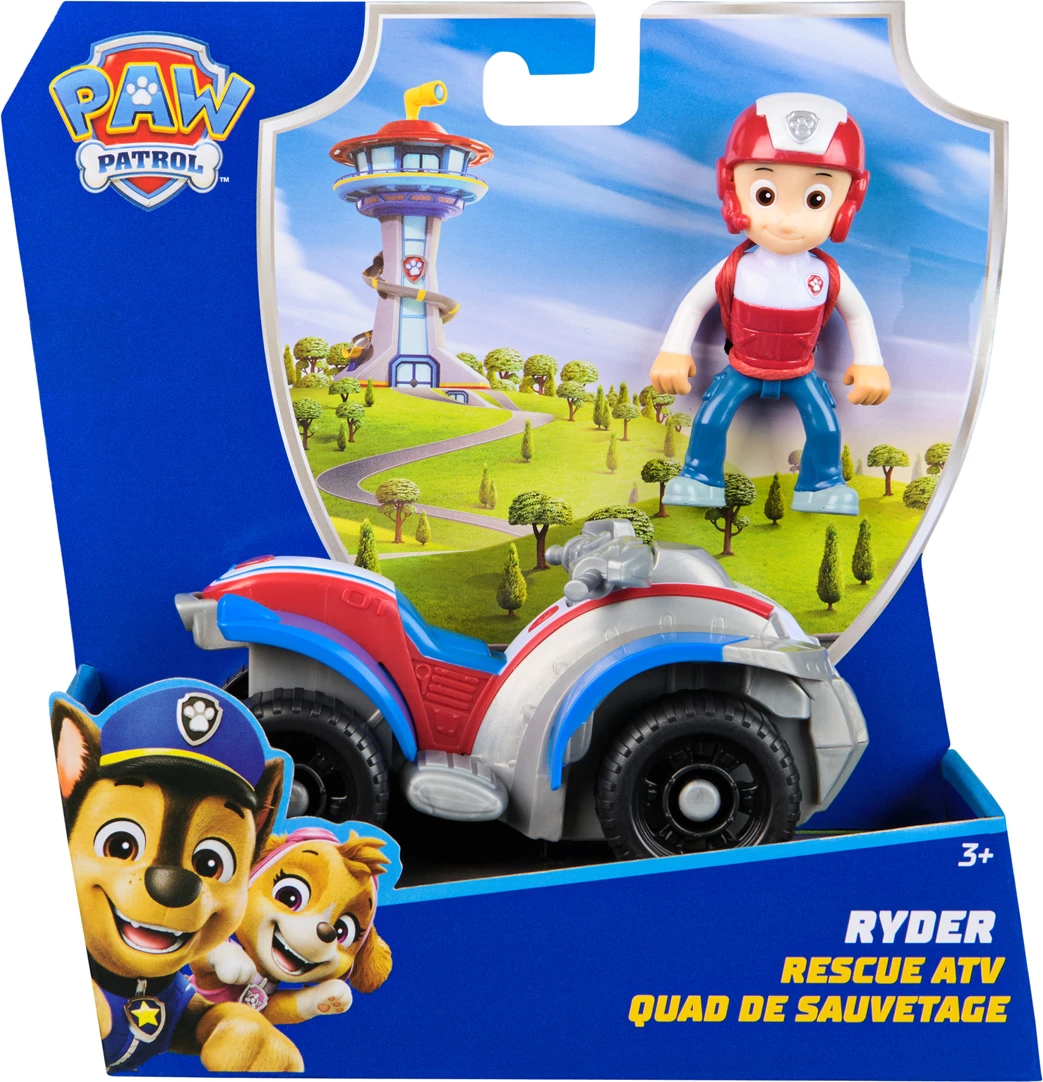 Paw Patrol Ryder's Rescue ATV Vehicle and Figure