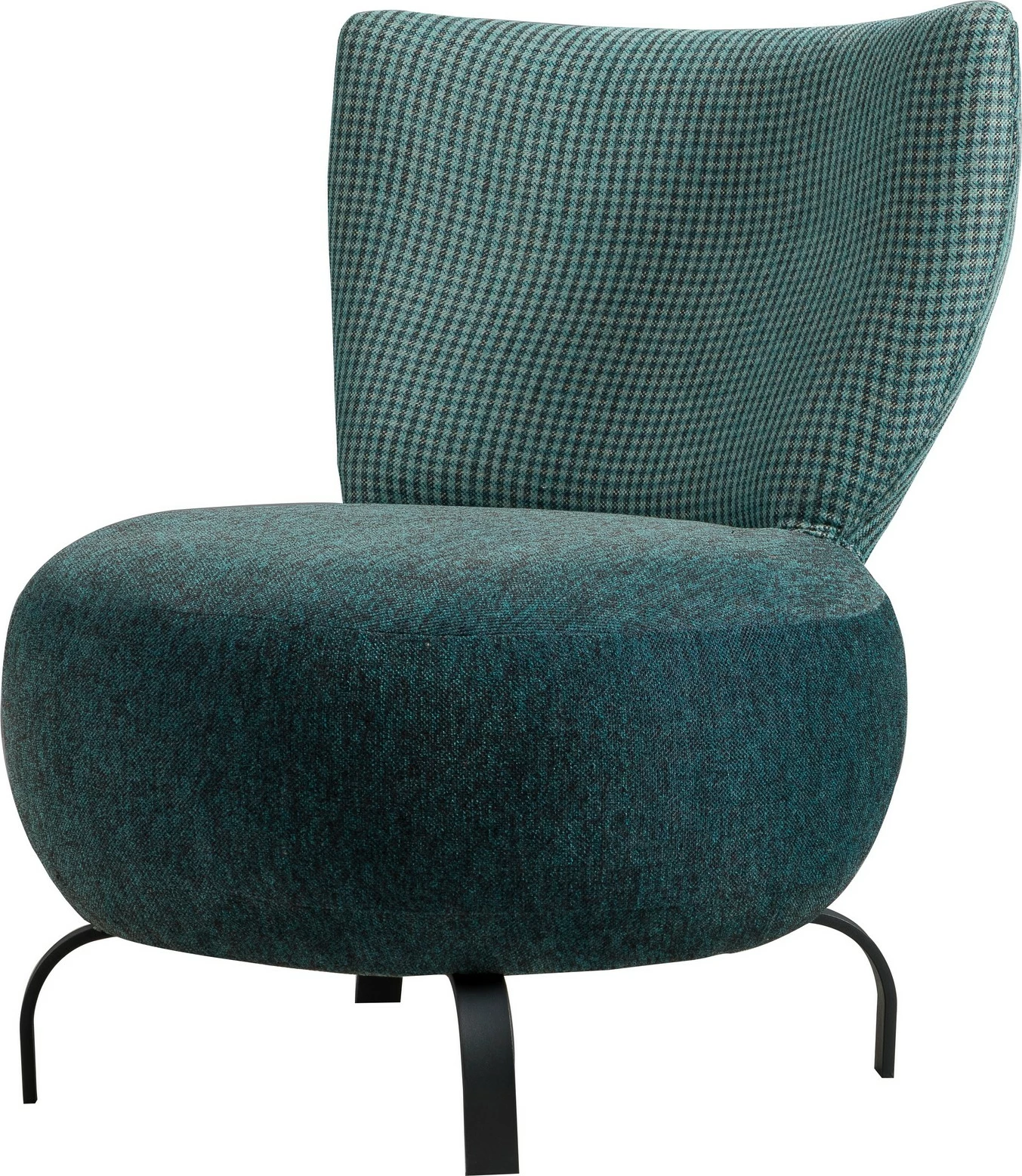 Set karrigesh Wing Loly, Atelier del Sofa, ngjyrë turquoise