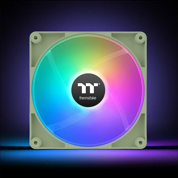 Ventilator ftohës për kasë 120mm Thermaltake CT120 ARGB Sync, 2 copë, Matcha Green