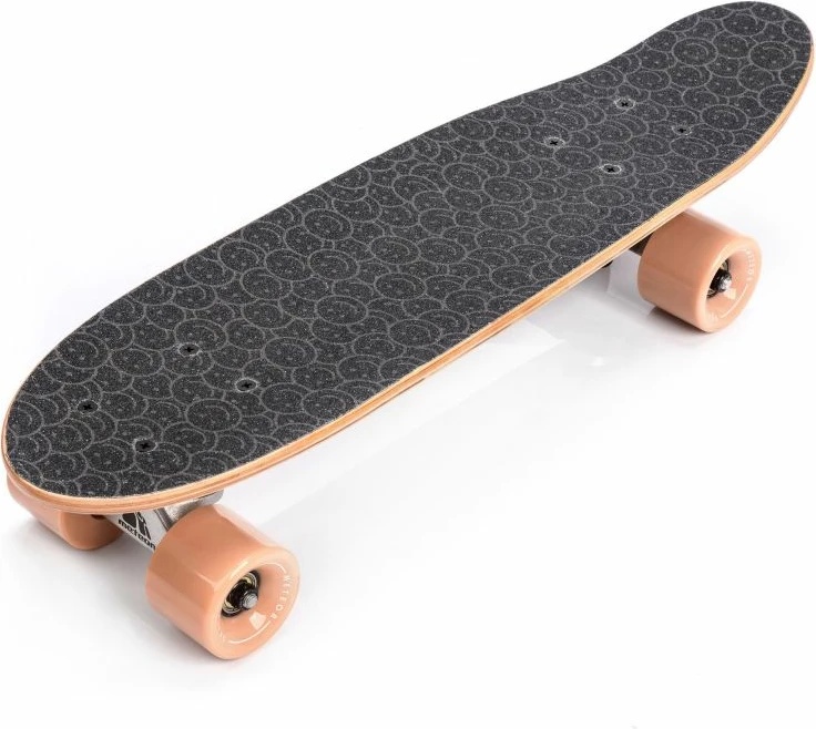Skateboard Meteor për të gjithë, gri/argjendtë