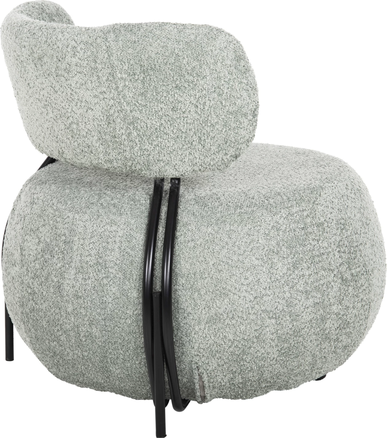 Karrige për lounge, ngjyrë fistik, KARSEN FH9598.05, 75x75x75H cm