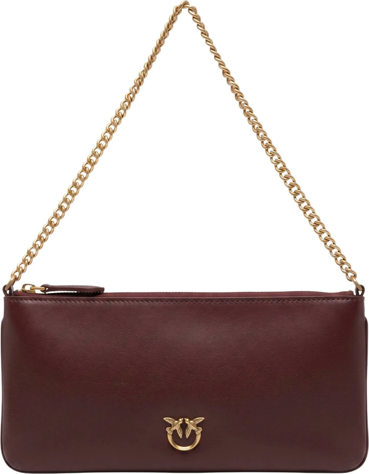 Portofol për femra Pinko New Horizontal Flat Vitello SE 107669 A0F1, bordo