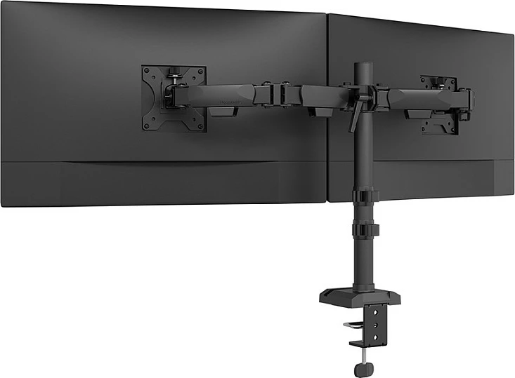 Krah monitori Neomounts NERO DS60-600BL2, për 2 monitorë 10-32", VESA 75x75/100x100, i zi