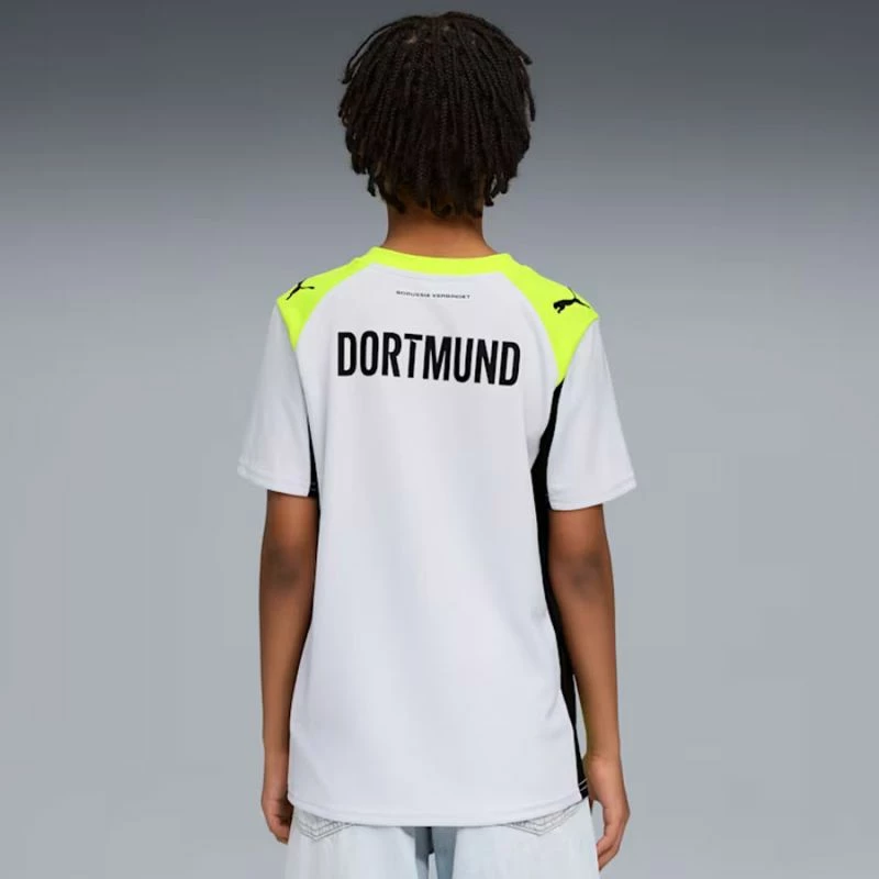 Fanellë futbolli Puma Borussia Dortmund për të rinj, away [Madhësia: 152 cm]
