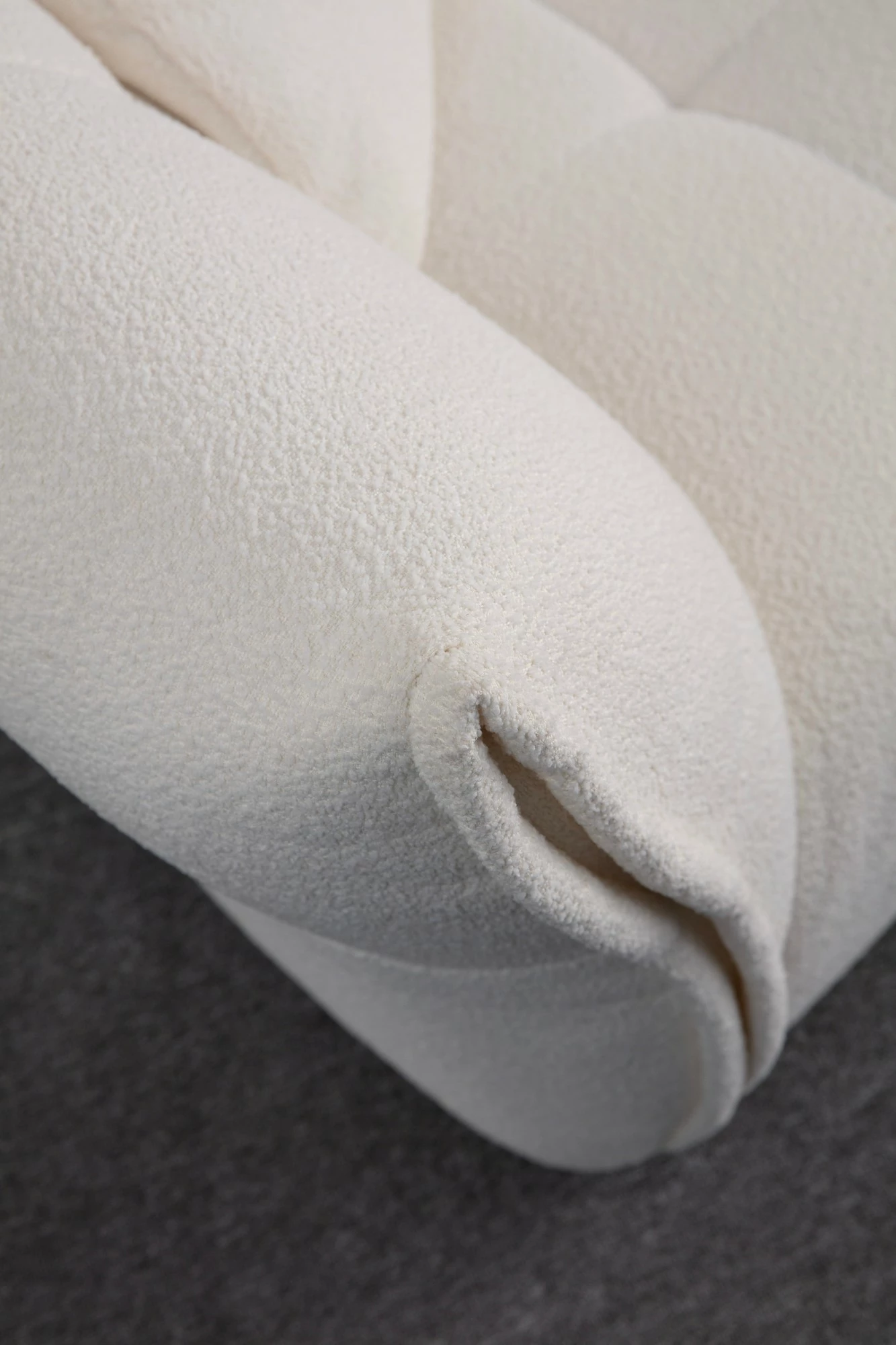 Divan treshe Atelier del Sofa, Boxer 3, i bardhë