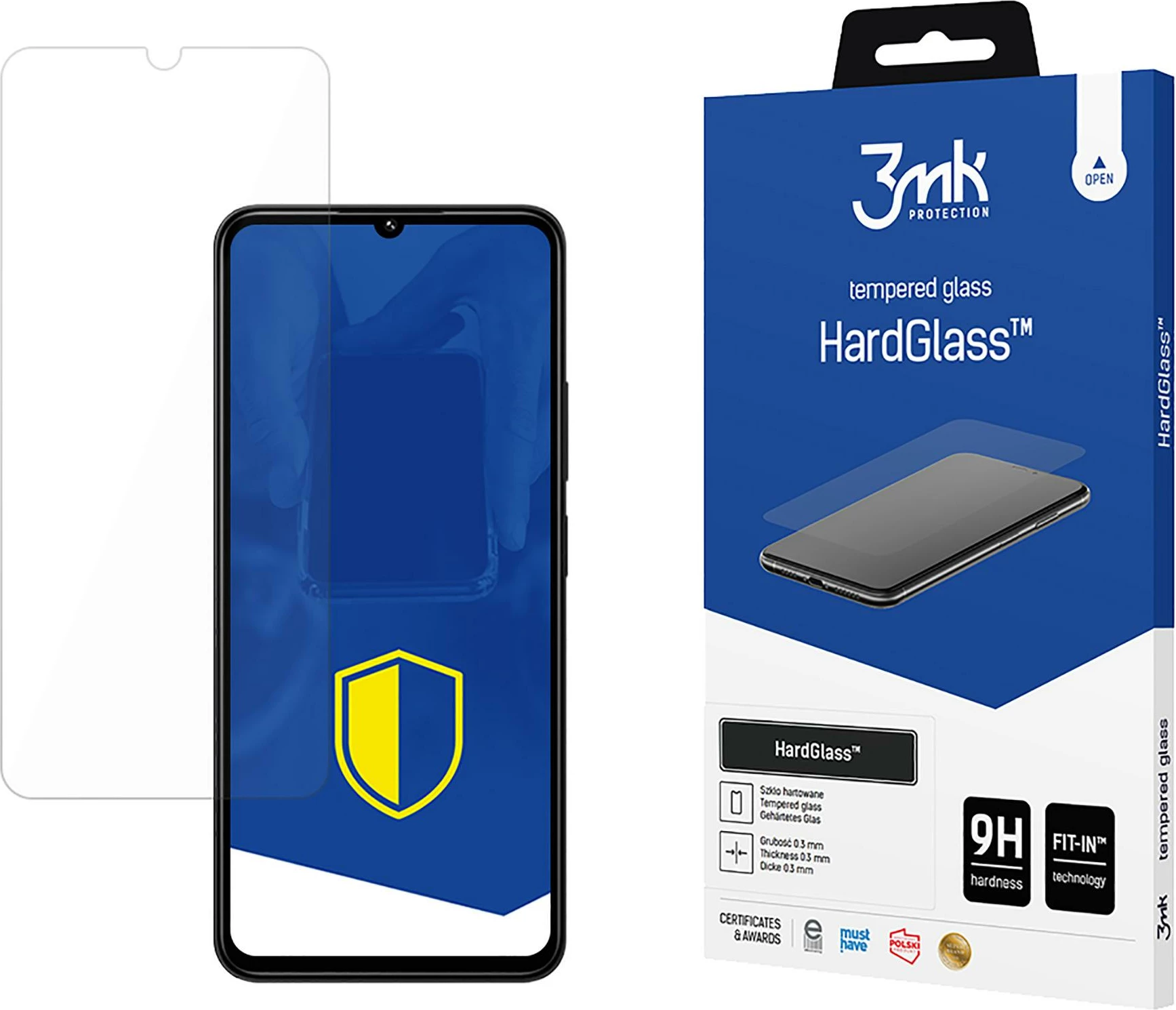 Xham i temperuar për ekran, 3mk Protection HardGlass, për Xiaomi Redmi A4