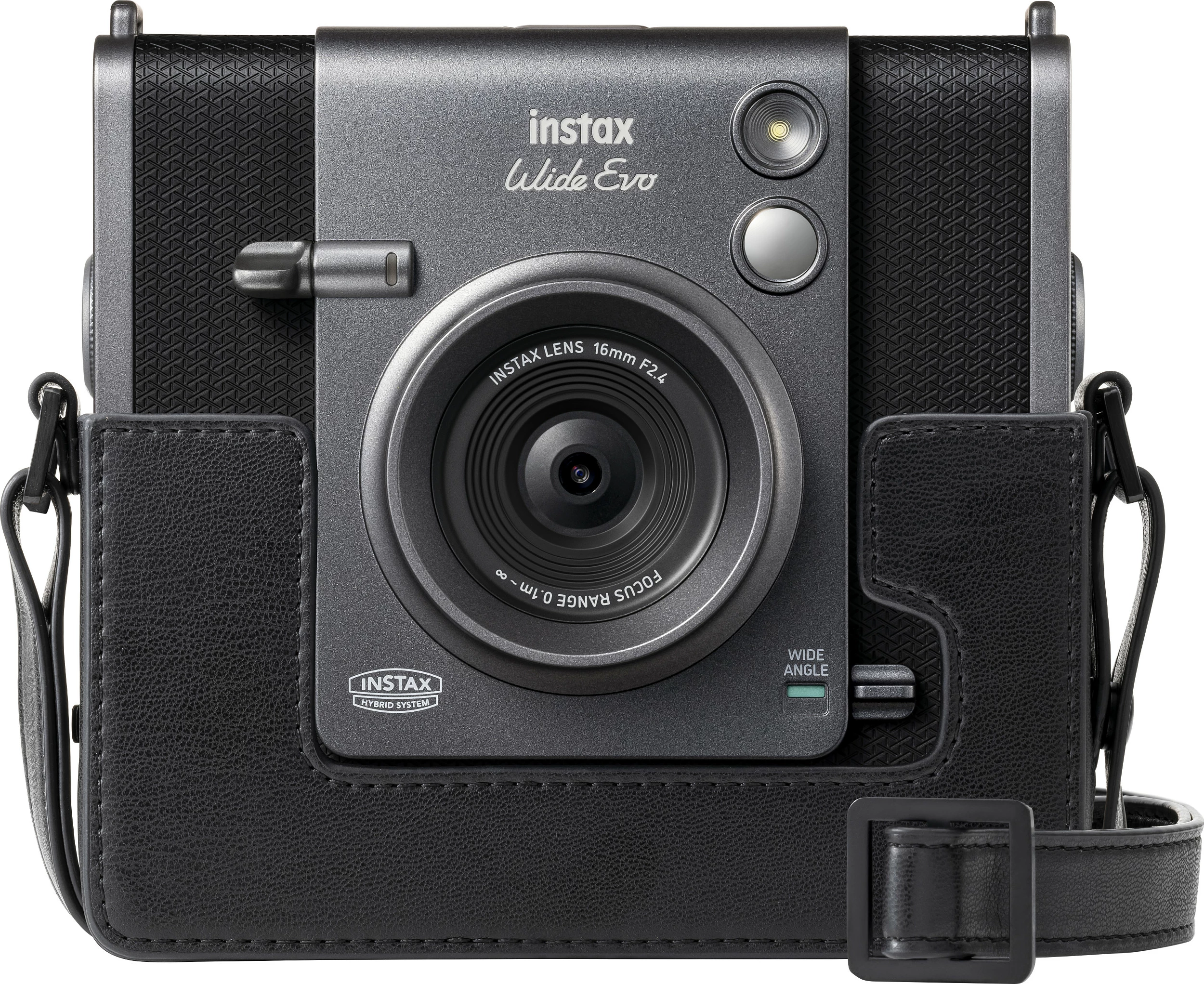 Kamerë instant hibride Fujifilm instax WIDE Evo, Bluetooth 5.1, bateri Li-Ion, e zezë