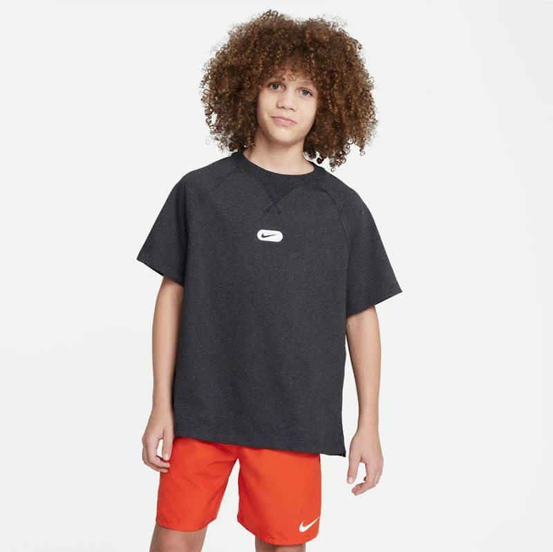 Maicë Nike për fëmijë, e zezë