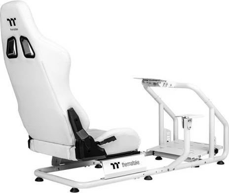 Simulator kokpiti Thermaltake GR300, kornizë çeliku, i bardhë