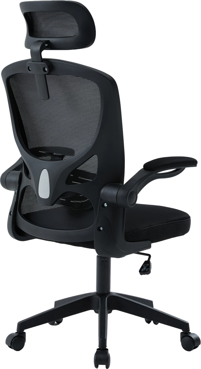 Karrige zyre ergonomike FLOATER, material rrjetë e zezë, FH1230.01, 62x62x106-116cm