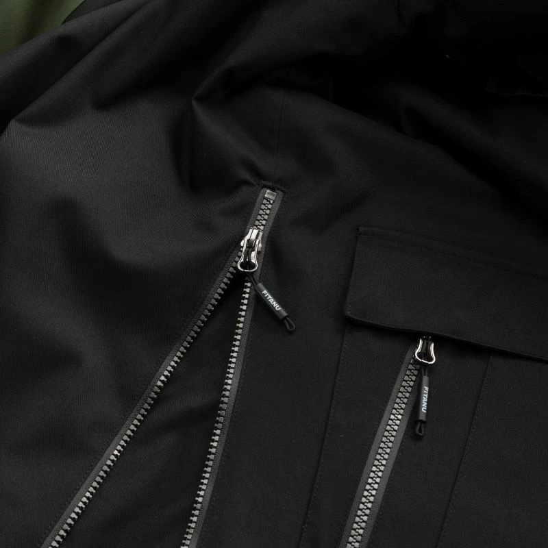 Jakne për meshkuj Fitanu VORAL PRIMALOFT, e zezë