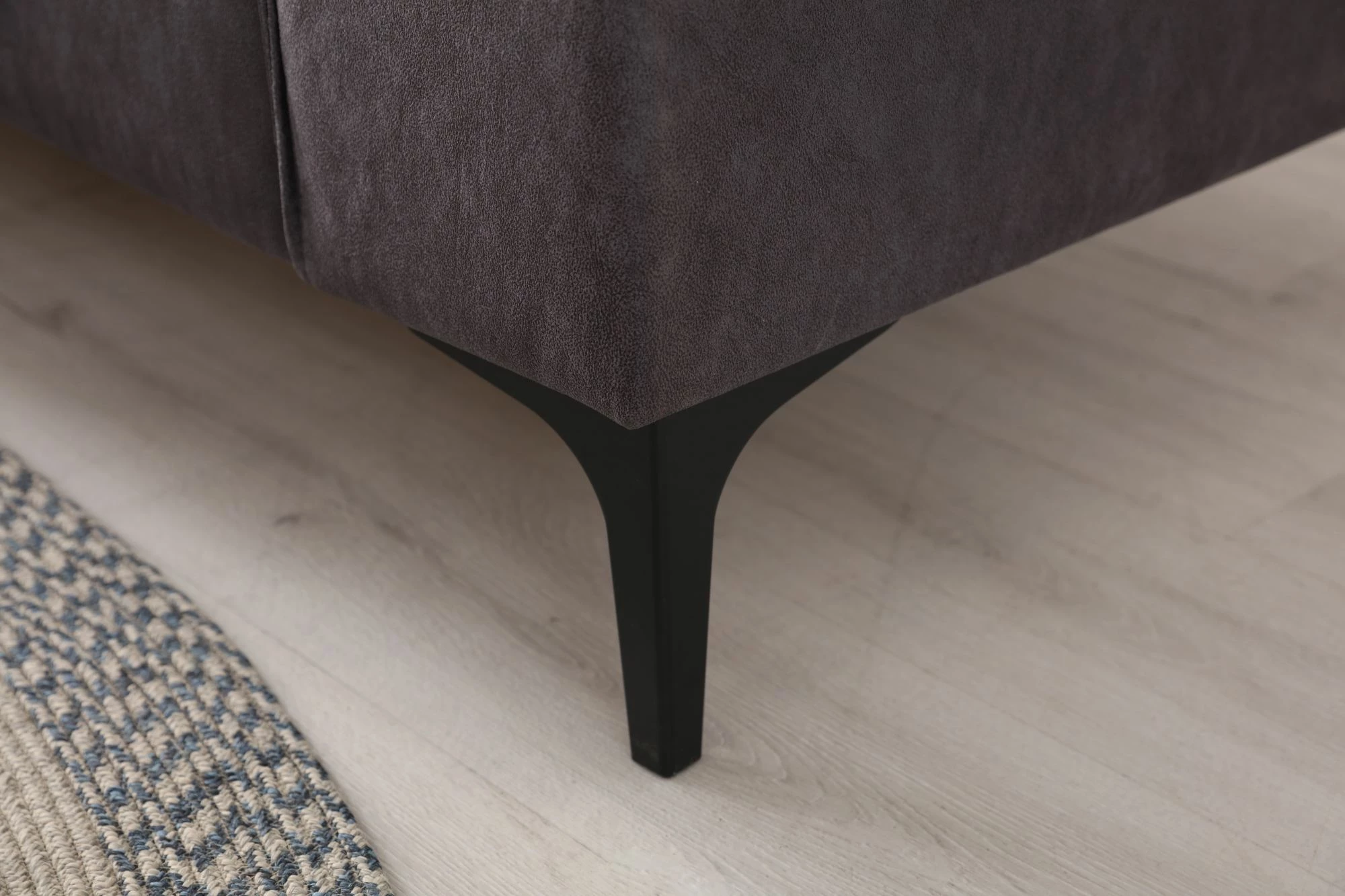 Këndare New Petra L, ngjyrë antracit, Atelier del Sofa