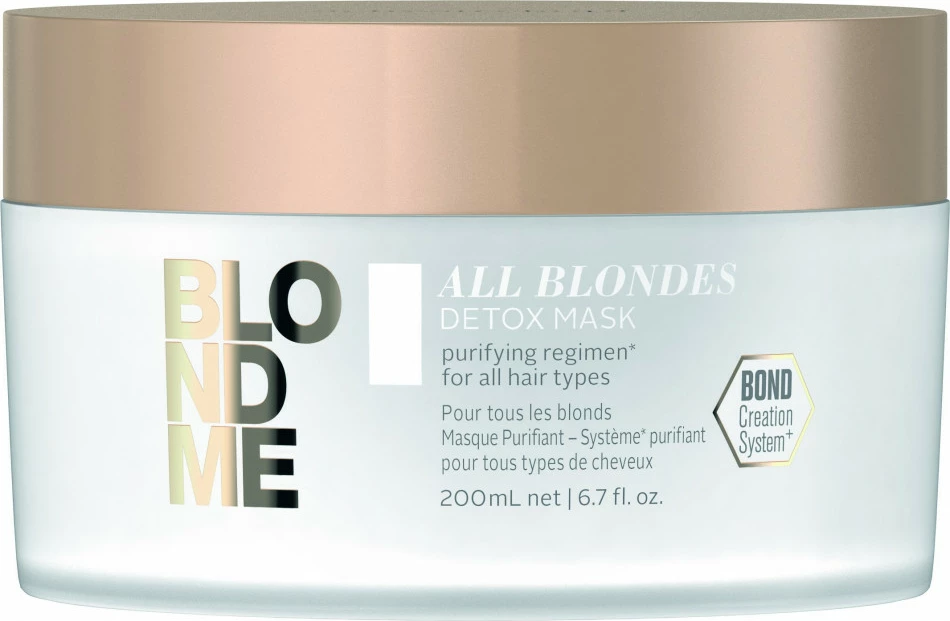 Maskë për flokë bjonde Blondme Detox, 200 ml
