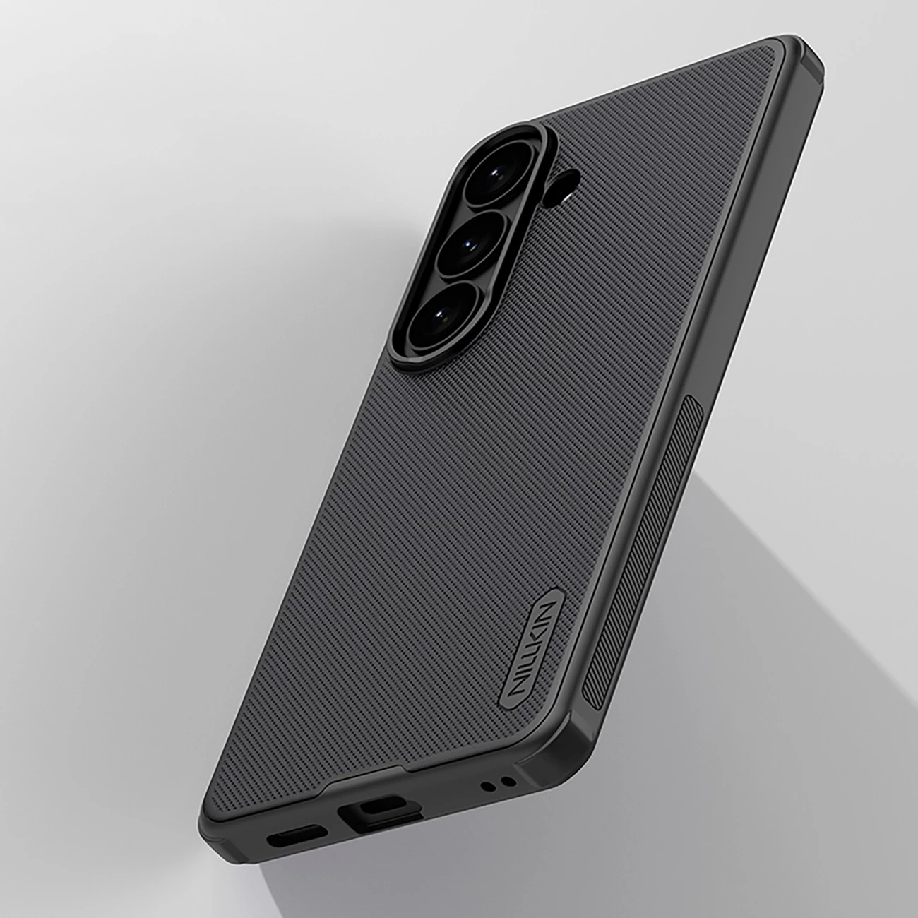 Mbështjellës Nillkin Super Frosted Shield Pro magnetik MagSafe për Samsung Galaxy S26, i zi